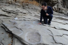 「울주 대곡리 반구대 암각화」 주변 공룡발자국화석 발견 이미지